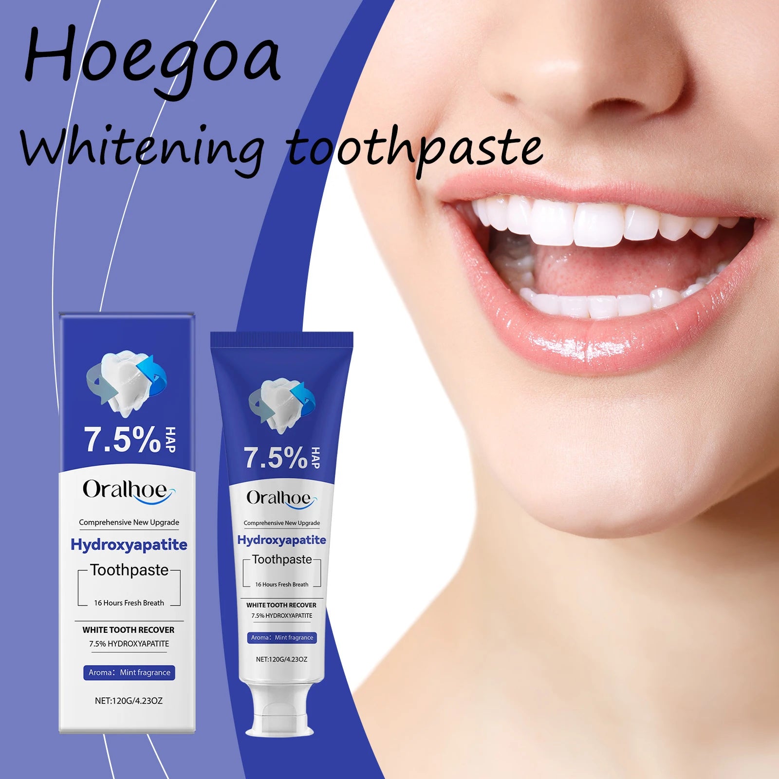 Oralhoe Hydroxyapatite Whitening Toothpaste