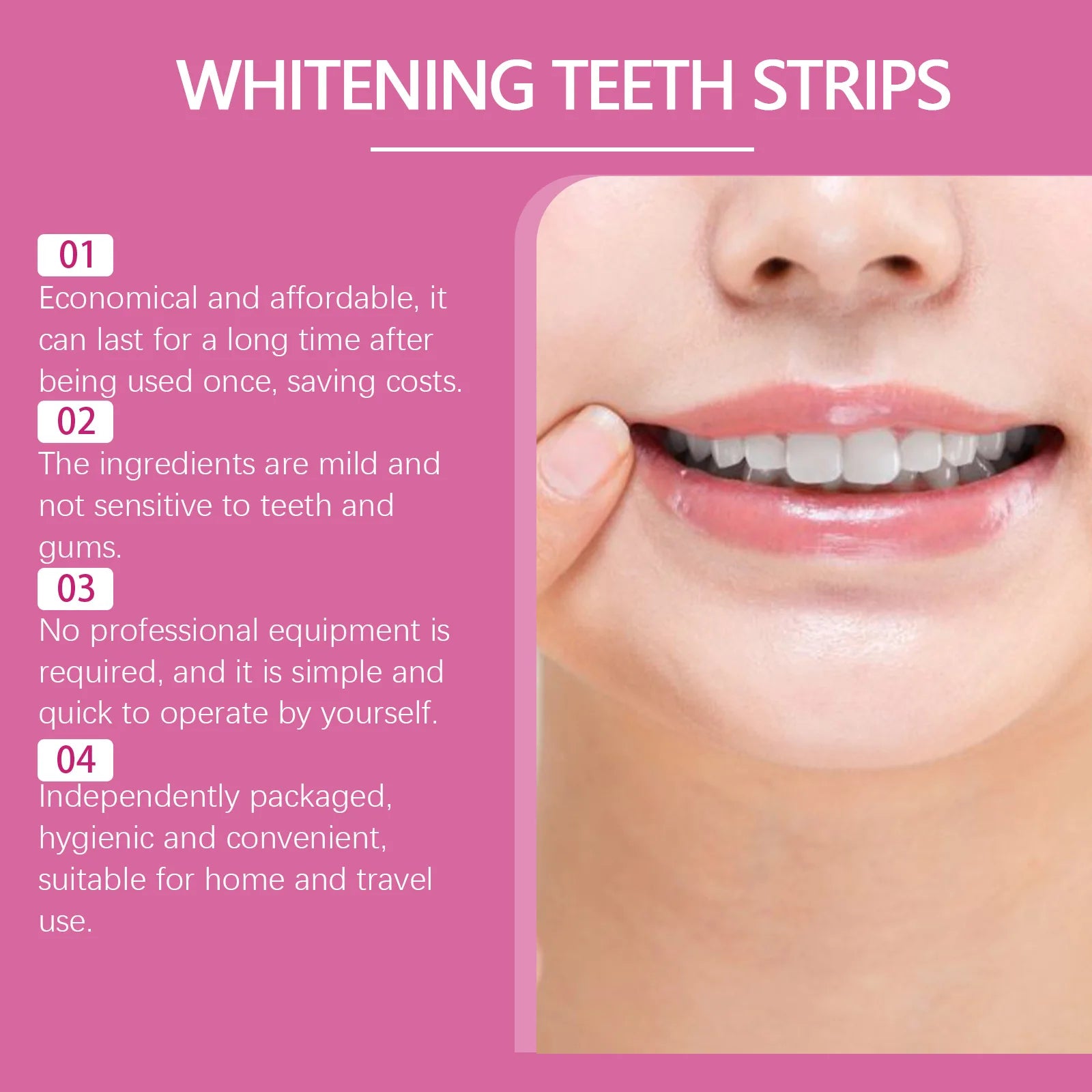 Jaysuing 7pcs Whitening Strips
