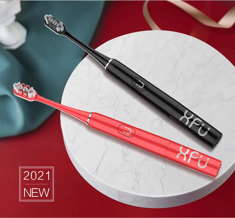 SEAGO Sonic Toothbrush + 3 Brush Heads