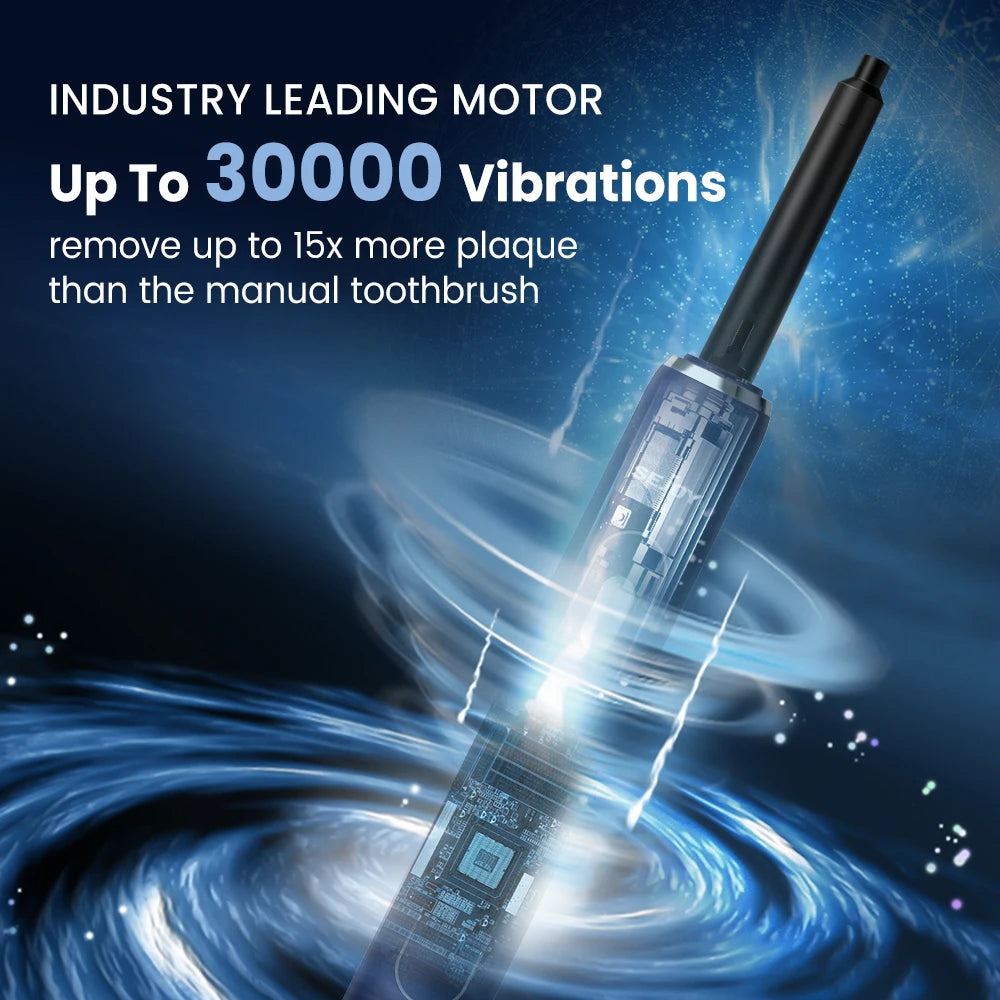 Sonic Toothbrush 30000 VPM 3 Modes