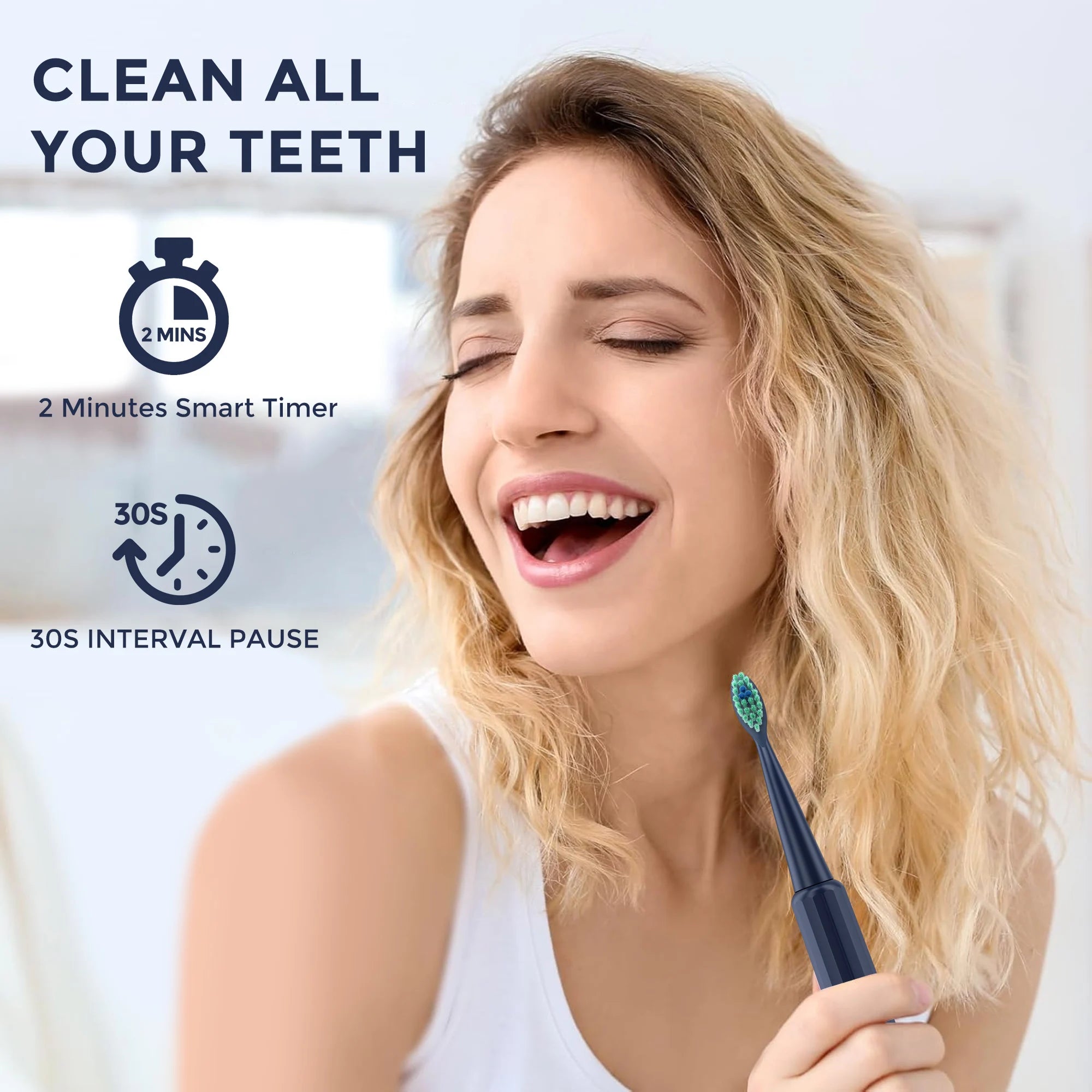 Sejoy Sonic Toothbrush DY-156 8 Heads