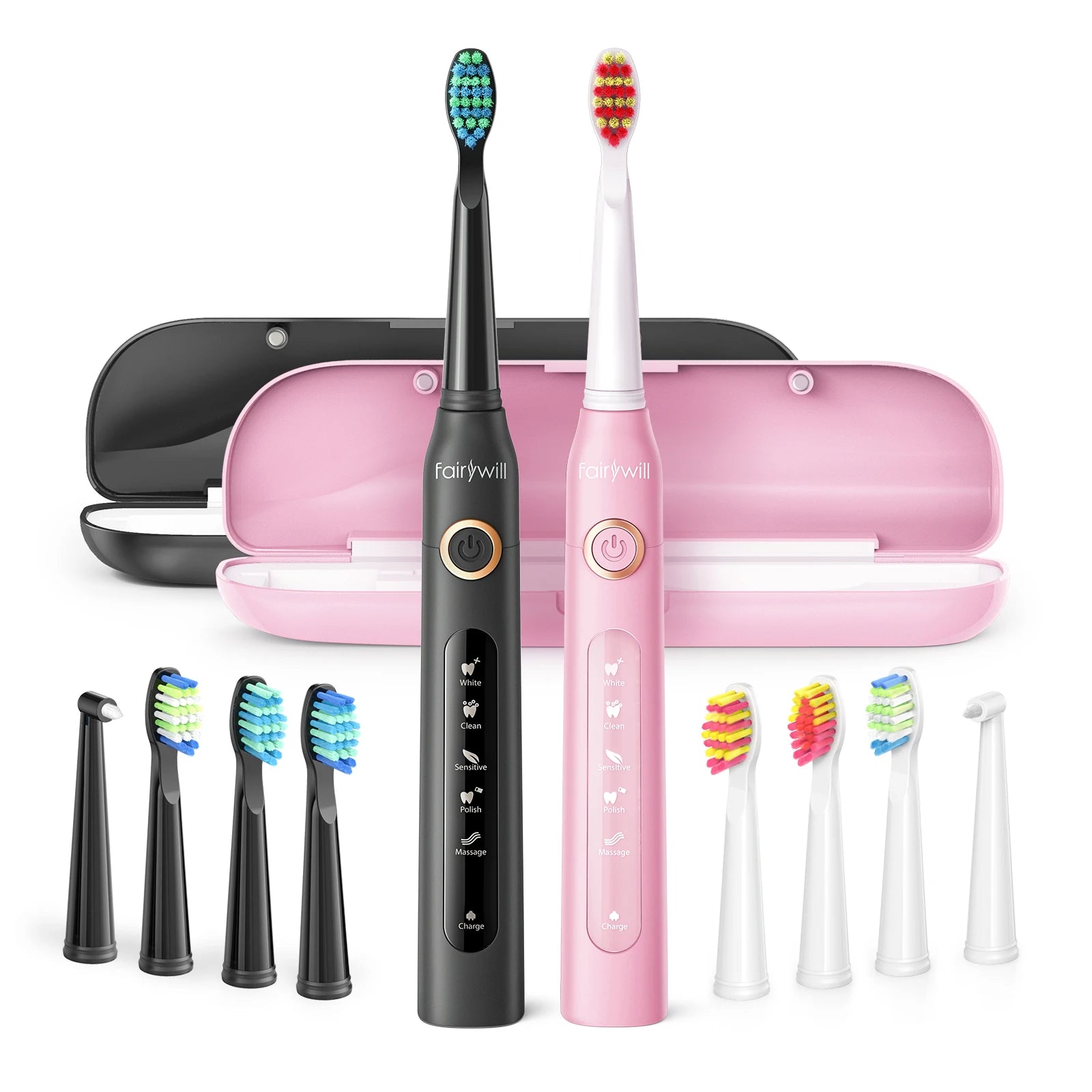 Fairywill Sonic Toothbrush FW-D7 Set USB
