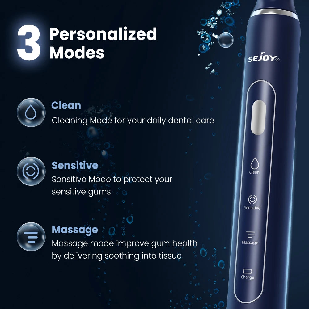 Sonic Toothbrush 30000 VPM 3 Modes
