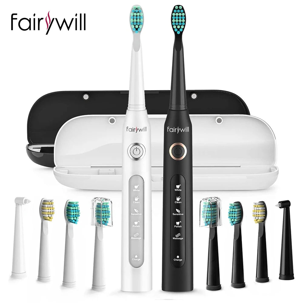 Fairywill Sonic Toothbrush FW-D7 Set USB